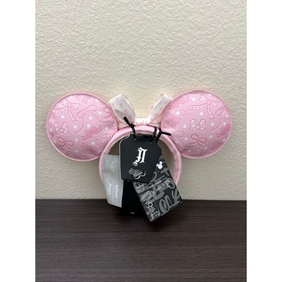 Loungefly Disney Minnie Mouse Polka Dot Pink Ears Headband main image 4
